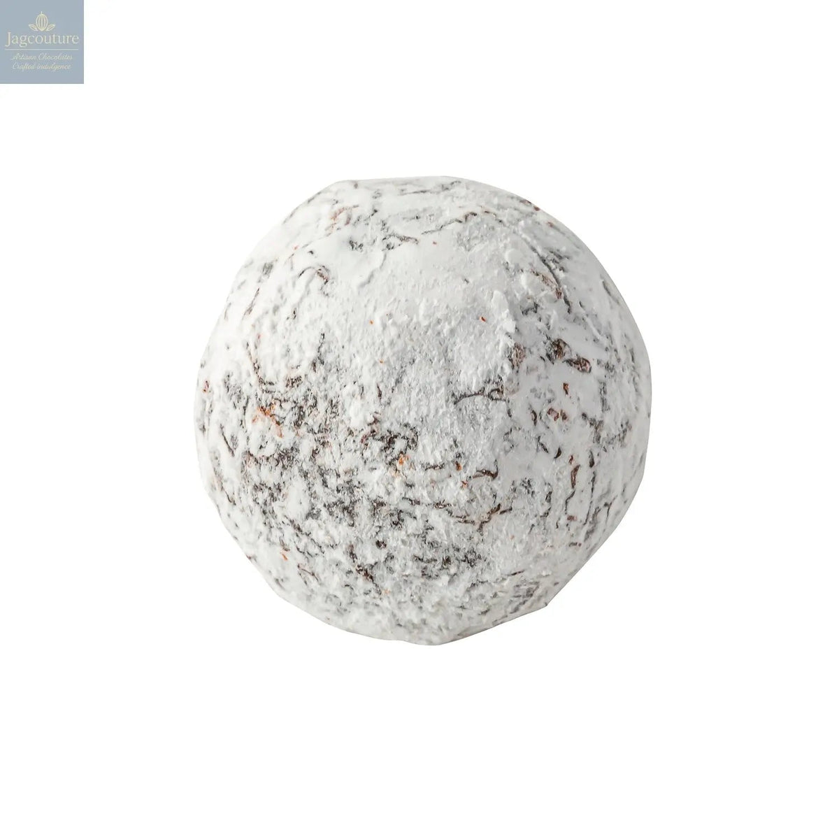 Marc de Champagne Truffle - Swiss white chocolate with fresh cream ganache and icing sugar dusting 12.5g approx 4kg