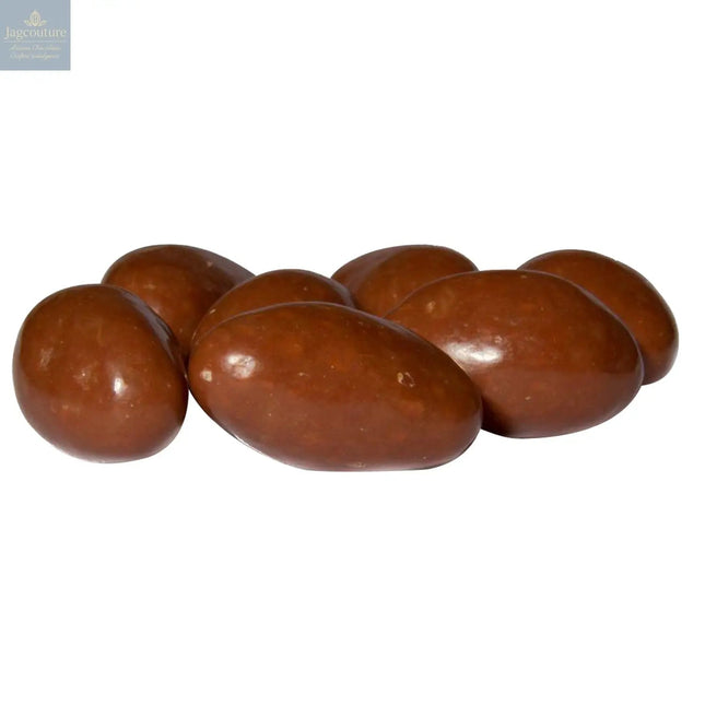 Milk chocolate covered Brazil nuts