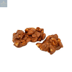Milk chocolate covered peanut clusters