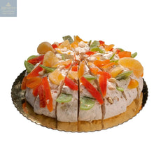 Mixed fruit flavoured handmade soft nougat cake