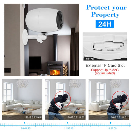 VESAFE VS-DC01 Security HD 720P Two-Way Audio Wireless Wifi IP Camera, Support Night Vision & PIR Detection & TF Card, IP54 Waterproof, VS-DC01