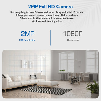 DP17 2.0 Million Pixels Dual Light Source Smart Dual-band WiFi 1080P HD Outdoor Network Light Bulb Camera, Support Infrared Night Vision & Two-way Audio & Motion Detection & TF Card, DP17 Dual Light Source