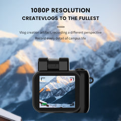 Y3000 Mini Camera 1080P HD Digital Camera with Screen Portable Retro Travel Vlog Student Small Camcorder, Y4000