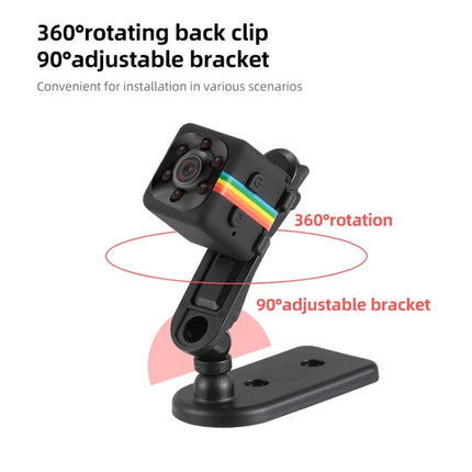 SQ11 Mini DV HD 480P 6 LEDs Sport Recorder Camera with Holder, Support Monitor Detection & IR Night Vision & TF Card, SQ11 480P 6 LEDs Red, SQ11 480P 6 LEDs Black, SQ11 480P 6 LEDs Blue