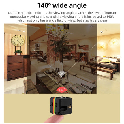 SQ11 Mini DV HD 480P 6 LEDs Sport Recorder Camera with Holder, Support Monitor Detection & IR Night Vision & TF Card, SQ11 480P 6 LEDs Red, SQ11 480P 6 LEDs Black, SQ11 480P 6 LEDs Blue