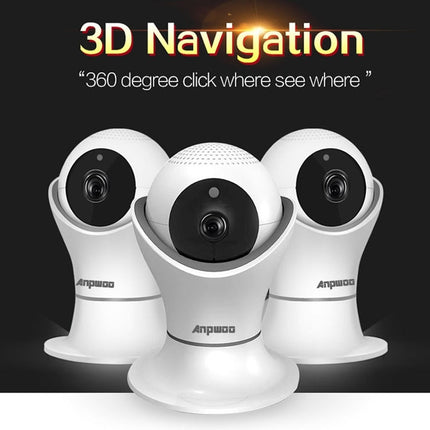 Anpwoo Hercules GM8135+SC2145 1080P HD WiFi IP Camera, Support Motion Detection & Infrared Night Vision & TF Card(Max 128GB)
