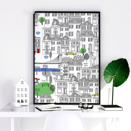 NY City Wall Art | Set of 2 travel posters
