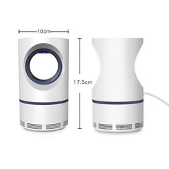 188 5W DC 5V 1A Cylindrical Type USB Photocatalyst Mosquito Killer Light Fly Killer Repellent, Size: 17.5x10cm