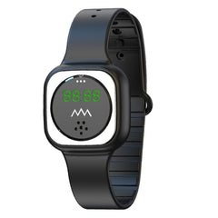 F9 Outdoor Silica Gel Mosquito Repellent Wristband with Clock