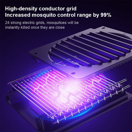 MM026 2W There Are Star People Electric shock Mosquito Killer Lamp