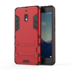 Shockproof PC + TPU Case for Nokia 2.1, with Holder, For Nokia 2.1