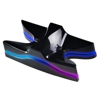 Special UFO Shape 2 x USB Charging Dock Station Stand / Controller Charging Stand for PS4 Playstation 4  with Multi Colors LED, For PS
