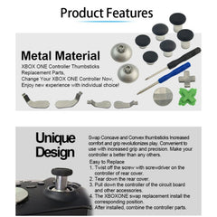 18 PCS Game Controller Handle Key Replacement Accessories for Xbox One ELITE