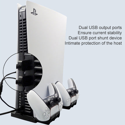 iplay HBP-269 For PS5 De / UHD Charging Stand Vertical Base Holder With Handle Charger, iPega HBP-269