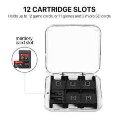 12 in 1 Box Memory Card Holder Box for Nintendo Switch