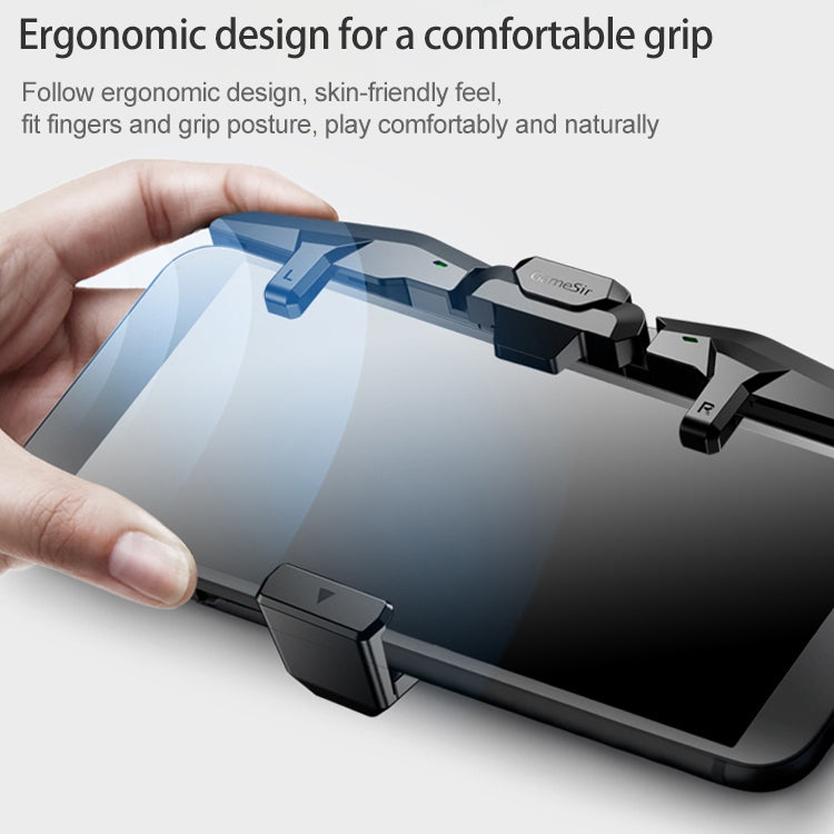 GameSir F4 Foldable Eagle Wing Shaped Physical Direct Connect Capacitor Gamepad Compatible with IOS & Android System Devices, F4