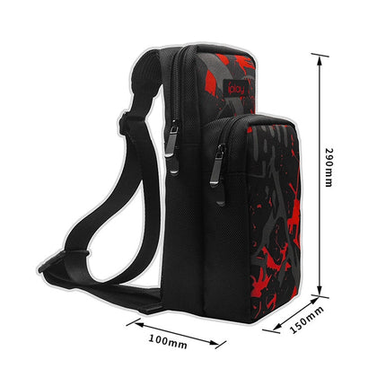 iplay HBS-167 Portable Shoulder Crossbody Storage Bag for Nintendo Switch, HBS-167