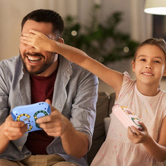 4 PCS  Rotating Magic Beans Decompression Educational Toys Children Fingertip Magic Cube Toys, (Cyan), (Red), (Blue)