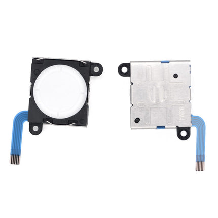 Game Console 3D Left Right Interoperability Rocker Remote Sensing Joystick for Nintendo Switch / Switch Lite, Joystick(White)