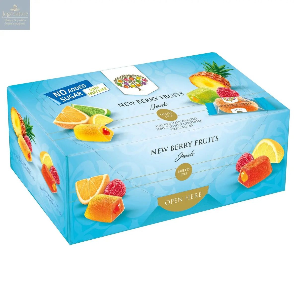 No added sugar New Berry fruits carton