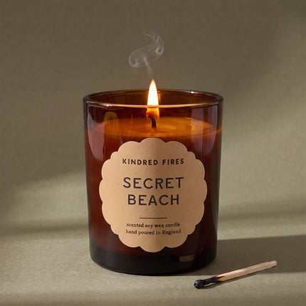 Secret Beach Large Refillable Soy Candle