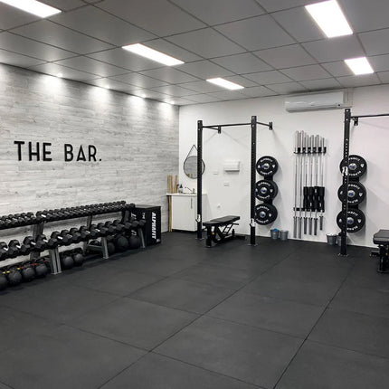 20mm PRO Rubber Gym Flooring Tiles – Smooth Top Surface - UK's Top Rated