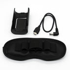 Charging cable 30cm + battery box + dust bag