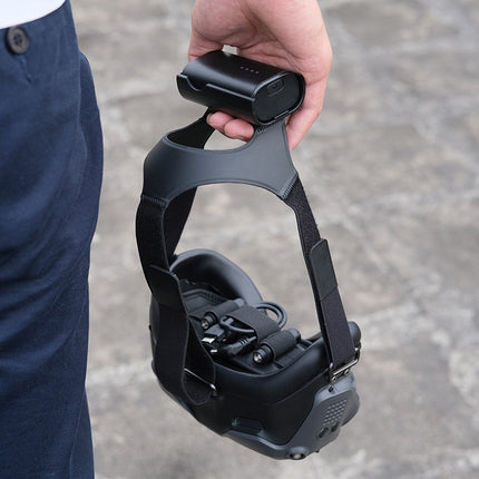 Suitable for Dajiang DJI FPV power supply line flying glasses V2 battery power cord headband back hanging battery box cushion