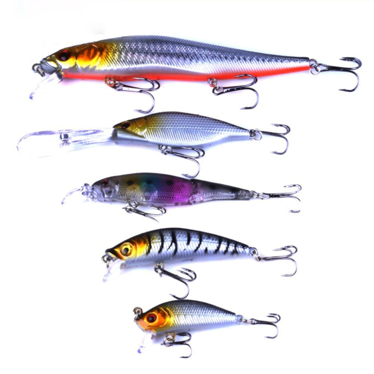 HENGJIA 5 PCS/Kit Popular Fishing Lures Bait Bionic Kit, Mix001