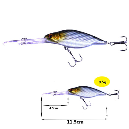 HENGJIA 5 PCS/Kit Popular Fishing Lures Bait Bionic Kit