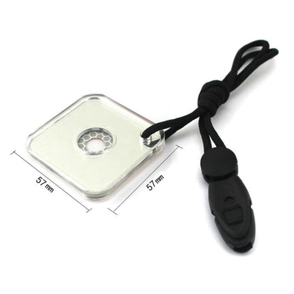 Multifunctional Survival Emergency Rescue Reflective Signal Mirror Hiking Outdoor Tool with Whistle, Signal Mirror