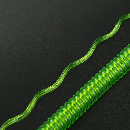 Outdoor Multi-functional Anti-lost Keychain TPU Spring Lanyard, Length: 32cm