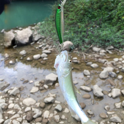 HENGJIA 6 PCS 8.5cm 8.9g Minnow Plastic Hard Baits Fishing Lures Set Fishing Tackle Baits