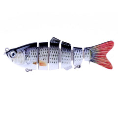 HENGJIA JM020 11cm 18g Multi-section Plastic Hard Baits Fishing Lures Set Fishing Tackle Baits, 1#, 2#, 3#, 4#, 5#