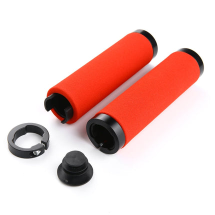 1 Pair AG36 Alloy Lock-Rings + Sponge Bicycle Handlebar Grip, AG36