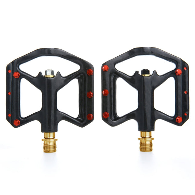 1 Pair B251C Road Bike Carbon Fiber + Titanium Axle Pedals, B251C