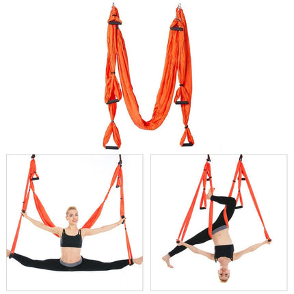 6 Handles Bodybuilding Handstand Inelasticity Aerial Yoga Hammock
