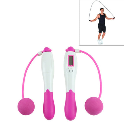 Digital Professional Counting Jump Rope Sports Ball Counter Skipping Rope, Jump Rope with Ball (Yellow), Jump Rope with Ball (Magenta), Jump Rope with Ball (Pink), Jump Rope with Ball (Blue), Jump Rope with Ball (Green)