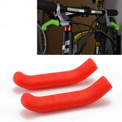 1Pair Universal Type Bicycle Brake Silicone Protection Covers, Brake Covers Yellow, Brake Covers Red, Brake Covers Blue, Brake Covers Green