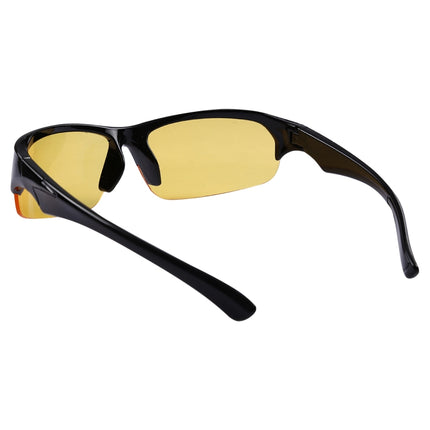 Yellow Lens Anti Glare Night Vision Glasses Safety Driver Sunglasses for Men / Women