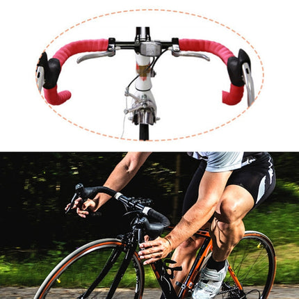 1 Pair Cycling Road Bike Sports Bicycle Cork Handlebar Tape Wrap + 2 Bar Plug