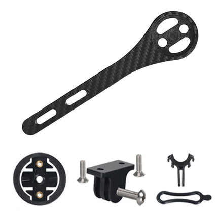 TOSEEK Full Carbon Fiber Road Bicycle Code Table Holder For Garmin Series(Gloss), For Garmin Series(Gloss)