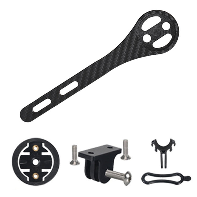 TOSEEK Full Carbon Fiber Road Bicycle Code Table Holder For Garmin Series(Gloss), For Garmin Series(Gloss)