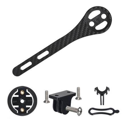 TOSEEK Full Carbon Fiber Road Bicycle Code Table Holder For Garmin Series(Gloss), For Garmin Series(Gloss)