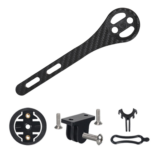 TOSEEK Full Carbon Fiber Road Bicycle Code Table Holder For Garmin Series(Gloss), For Garmin Series(Gloss)