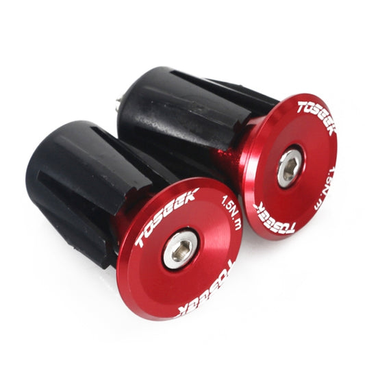 TOSEEK 1 Pair Mountain Bike Handlebar Grips Caps End Plug Aluminum Alloy Bicycle  Bar Ends Plug, 17.6-21.8mm Red, 17.6-21.8mm Black, 17.6-21.8mm Green, 17.6-21.8mm Grey, 17.6-21.8mm Gold, 17.6-21.8mm Blue, 17.6-21.8mm Purple