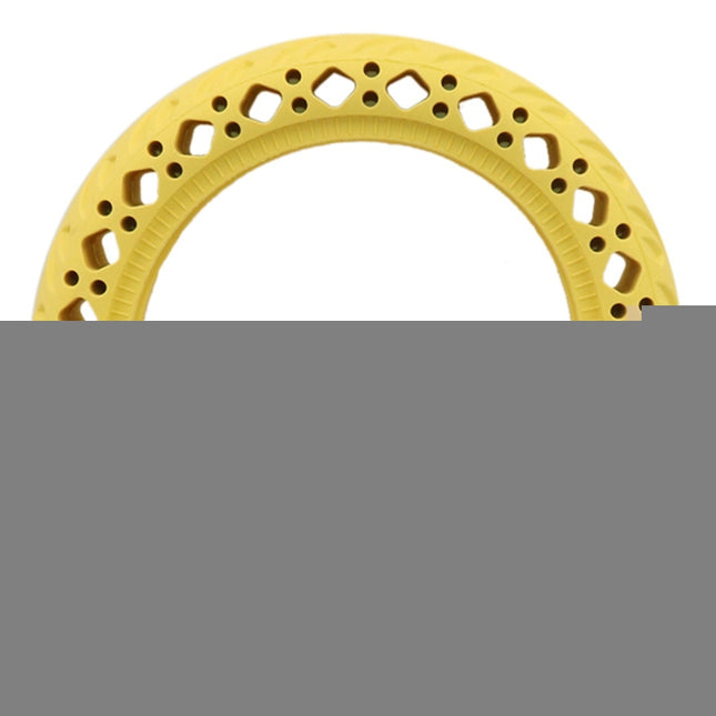 8.5 inch Electric Scooter Wear-resistant Shock-absorbing Decorative Pattern Tire Honeycomb Solid Tire, Suitable for Xiaomi Mijia M365