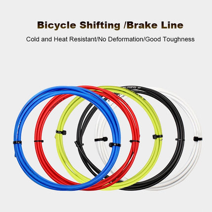 7 in 1 Cylindrical Head PVC Brake Cable Tube Set for Mountain Bike, Mountain Bike