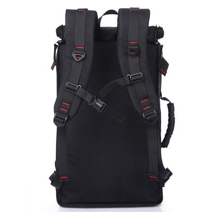 KAKA Large Capacity Backpack Men Travel Bag Leisure Student Waterproof Shoulders Bag with Lock, KAKA Shoulders Bag