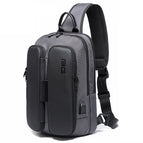 USB Chest Bag / Grey